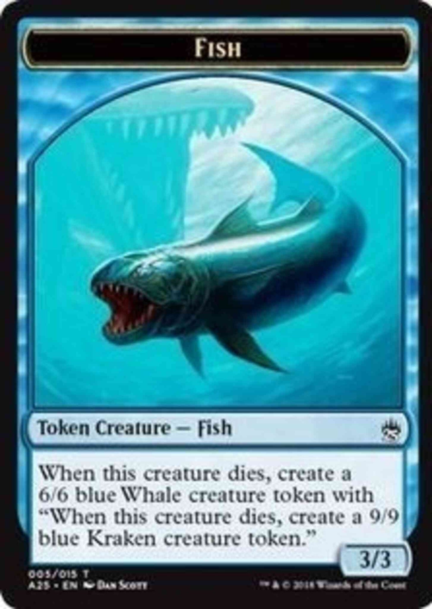 Fish Token (05) // Kraken Token (06) [Masters 25 Tokens] [Non-Foil]