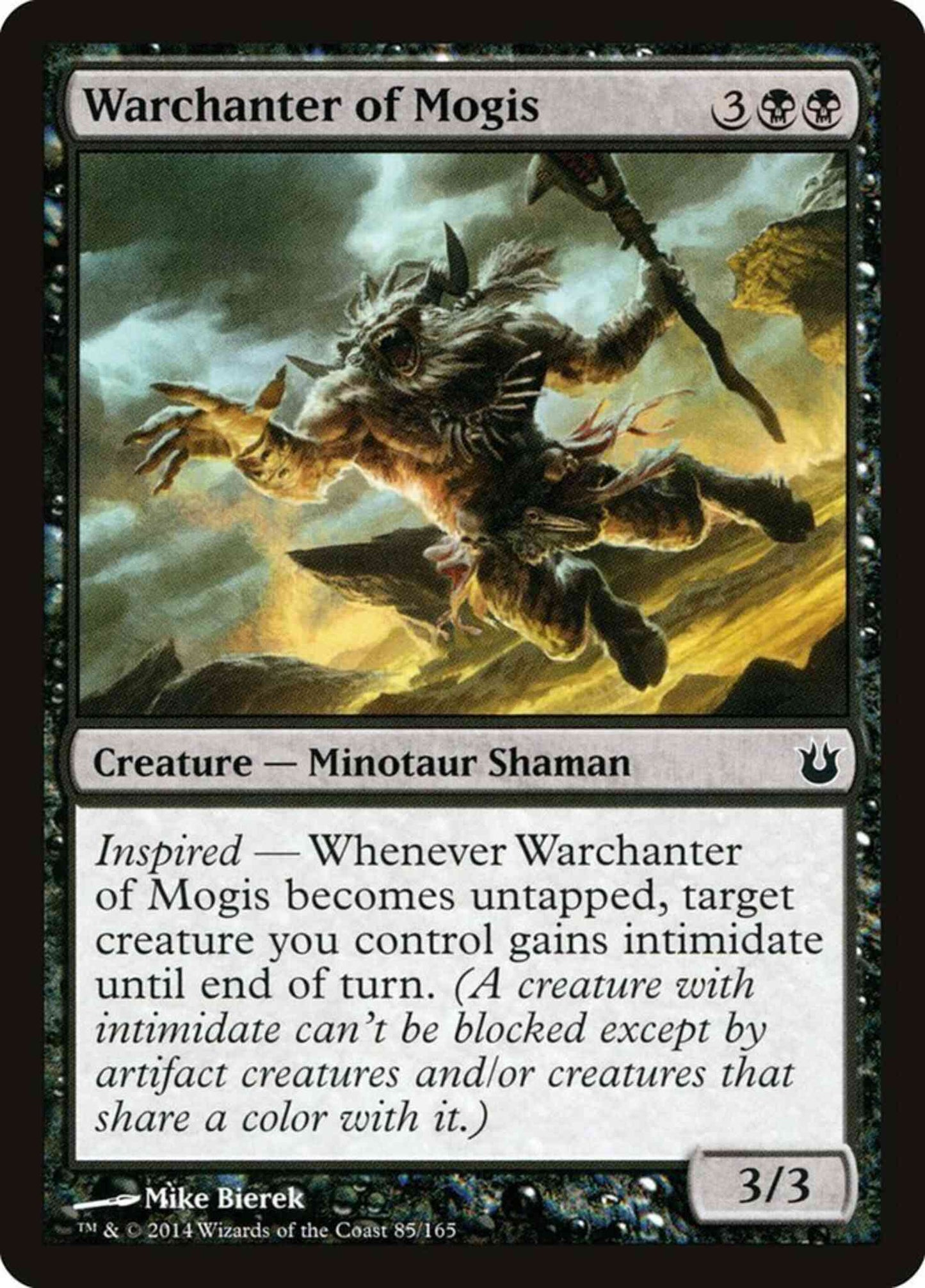 Warchanter of Mogis [85] [Born of the Gods] [Non-Foil]