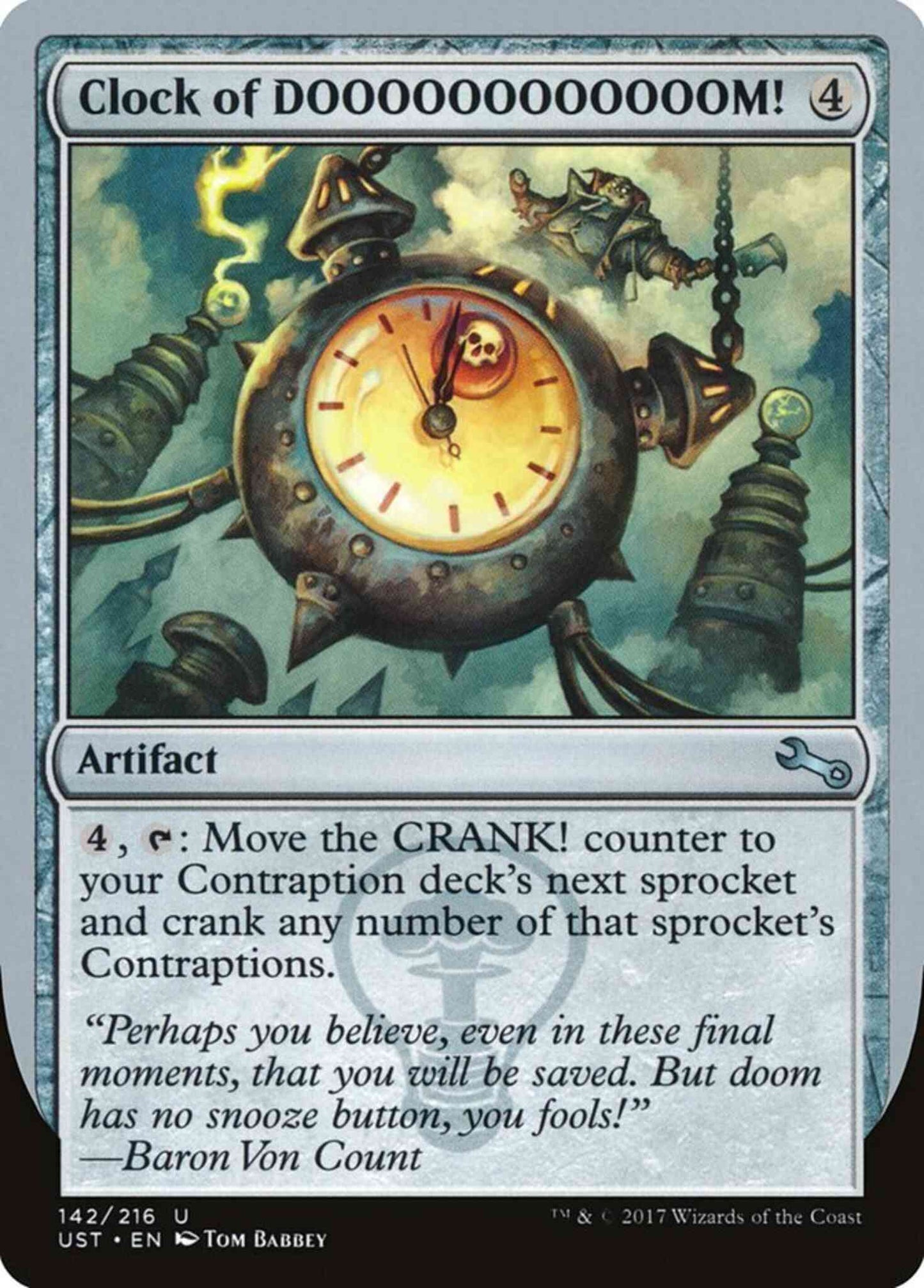 Clock of DOOOOOOOOOOOOM! [142] [Unstable] [Non-Foil]
