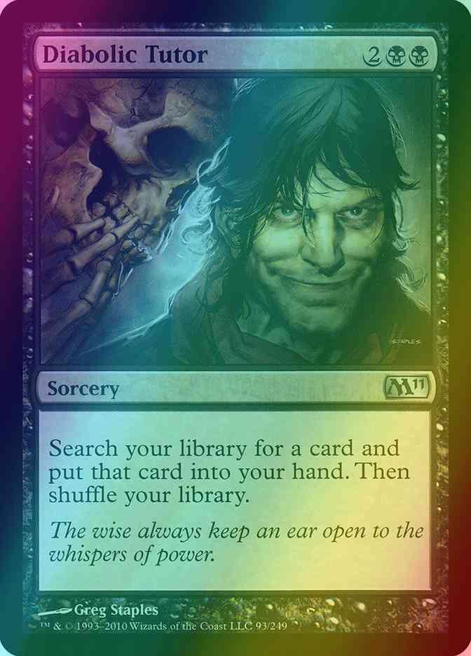 Diabolic Tutor [93] [Magic 2011] [Foil]