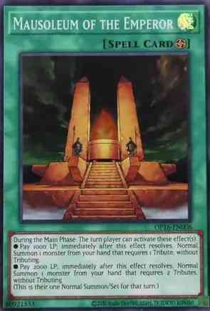 Mausoleum of the Emperor - OP16-EN006 - Super Rare - Unlimited