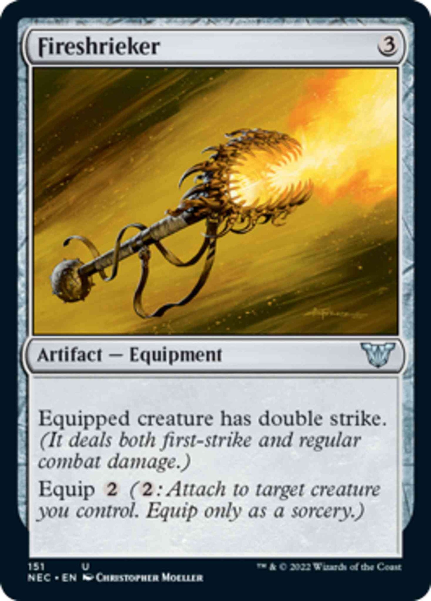 Fireshrieker [151] [Kamigawa: Neon Dynasty: Commander] [Non-Foil]
