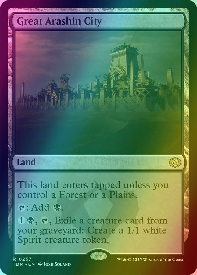 Great Arashin City [257] [Tarkir: Dragonstorm] [Foil]