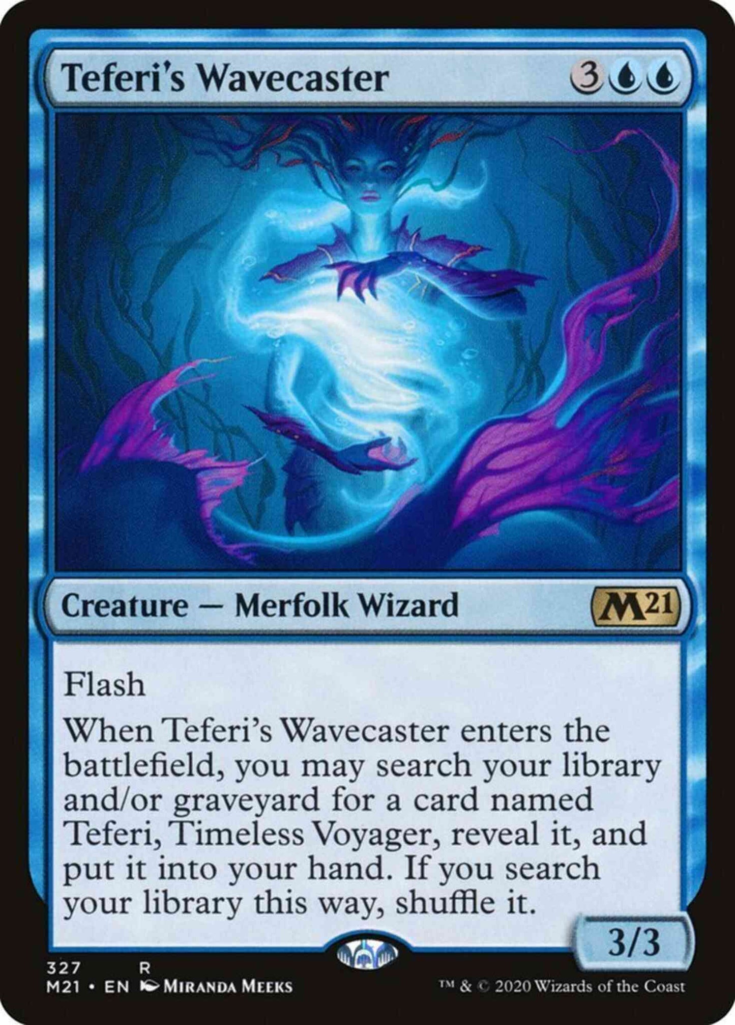 Teferi's Wavecaster [327] [Core Set 2021] [Non-Foil]