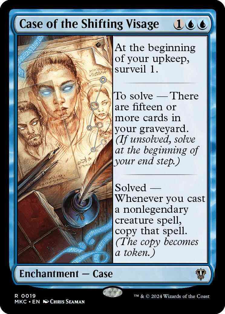 Case of the Shifting Visage [19] [Murders at Karlov Manor: Commander] [Non-Foil]