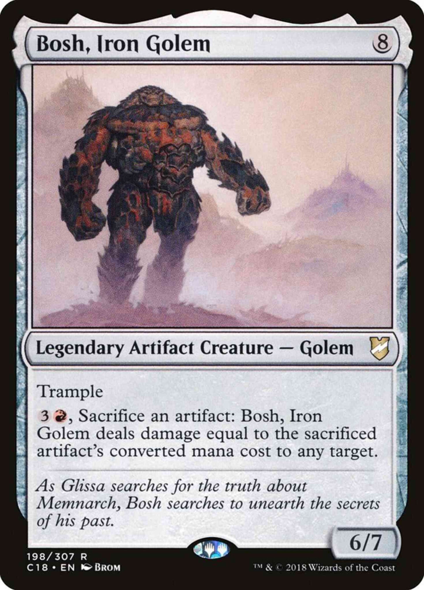 Bosh, Iron Golem [198] [Commander 2018] [Non-Foil]
