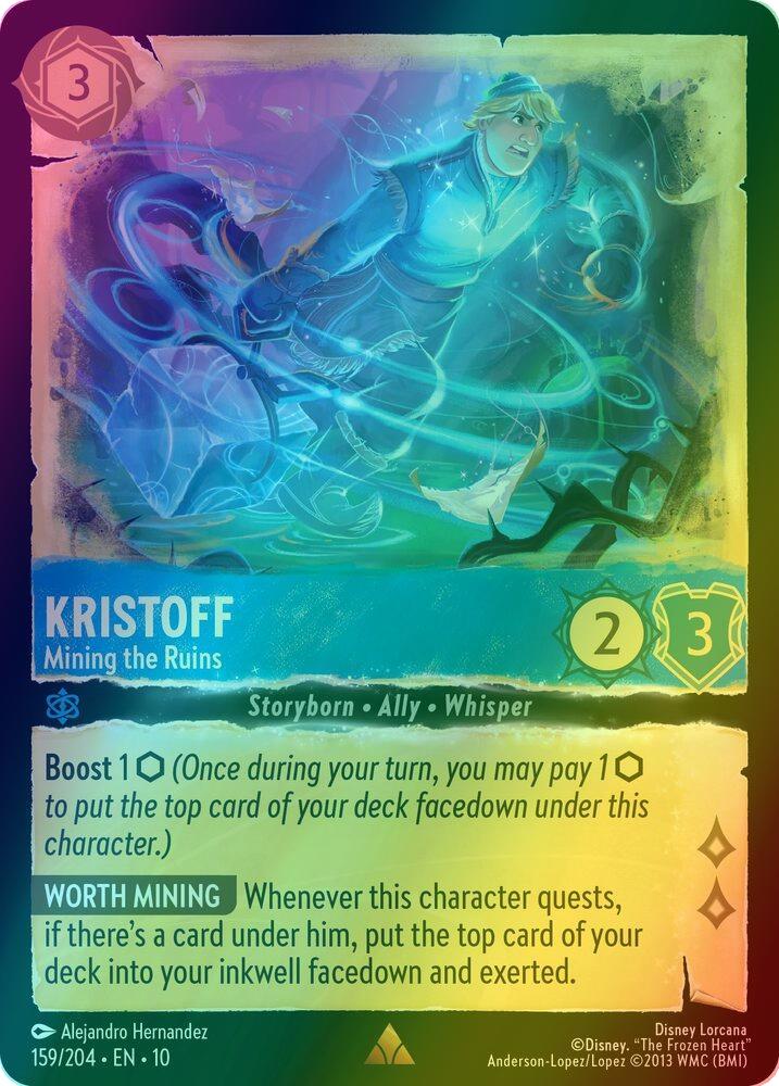 Kristoff - Mining the Ruins - 159/204 [Whispers in the Well] [Holofoil]