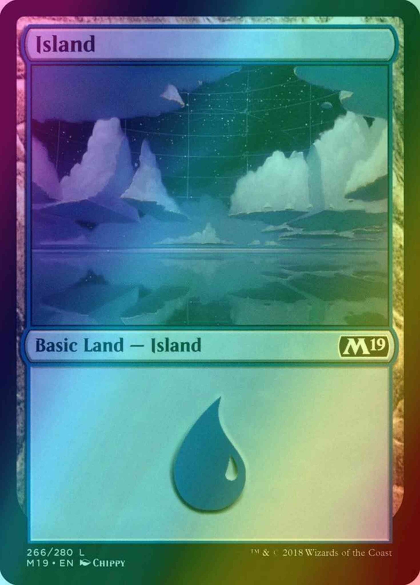 Island [266] [Core Set 2019] [Foil]