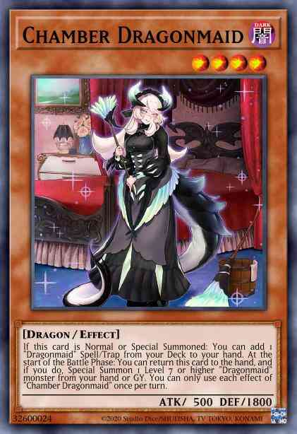 Chamber Dragonmaid - ETCO-EN026 - Starlight Rare - 1st Edition