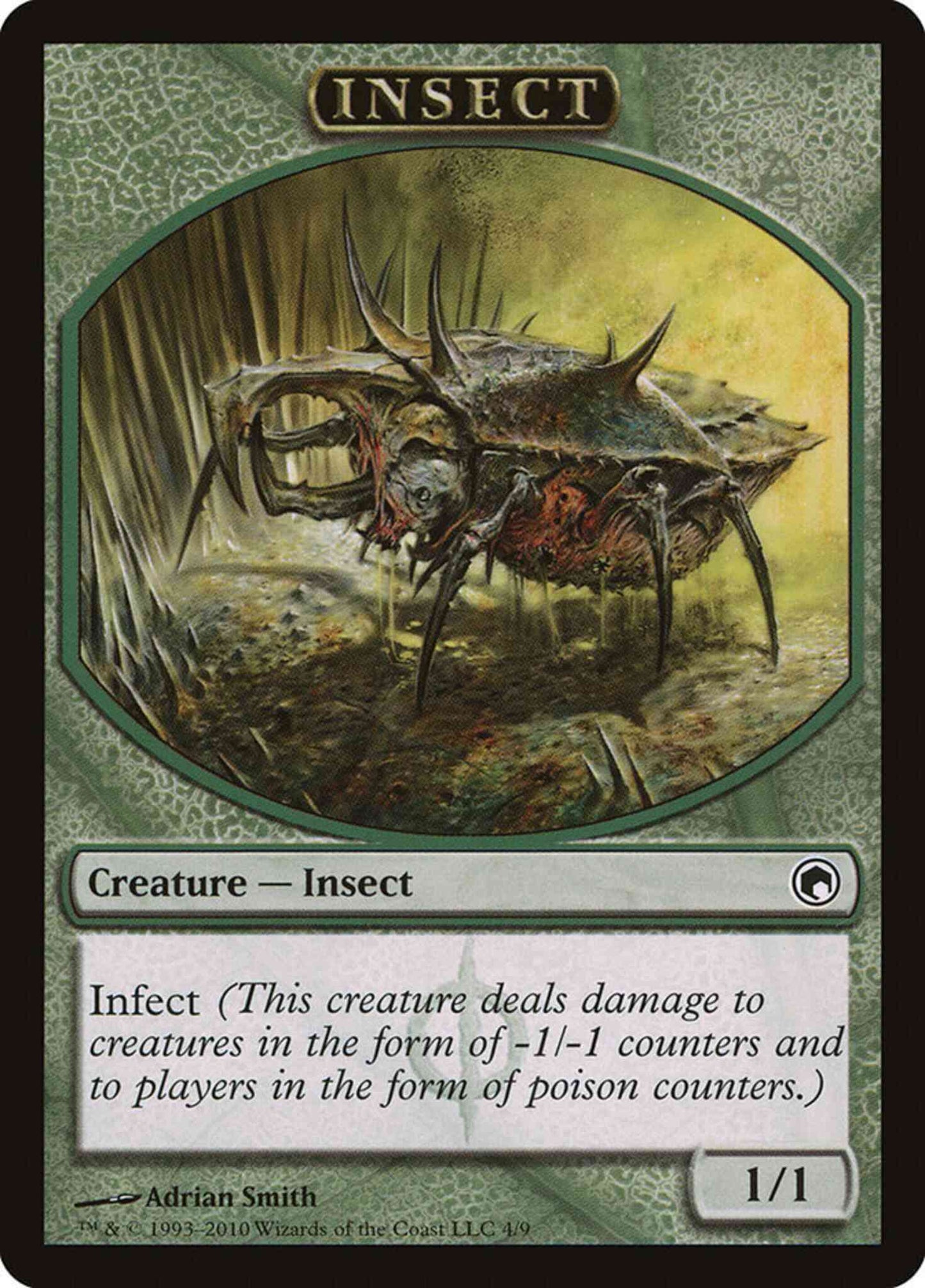 Insect Token [04] [Scars of Mirrodin Tokens] [Non-Foil]