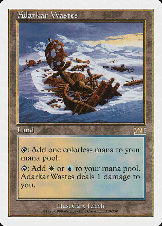 Adarkar Wastes [319] [Classic Sixth Edition] [Non-Foil]