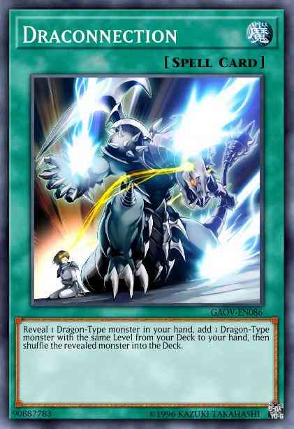 Draconnection - GAOV-EN086 - Ultra Rare - 1st Edition
