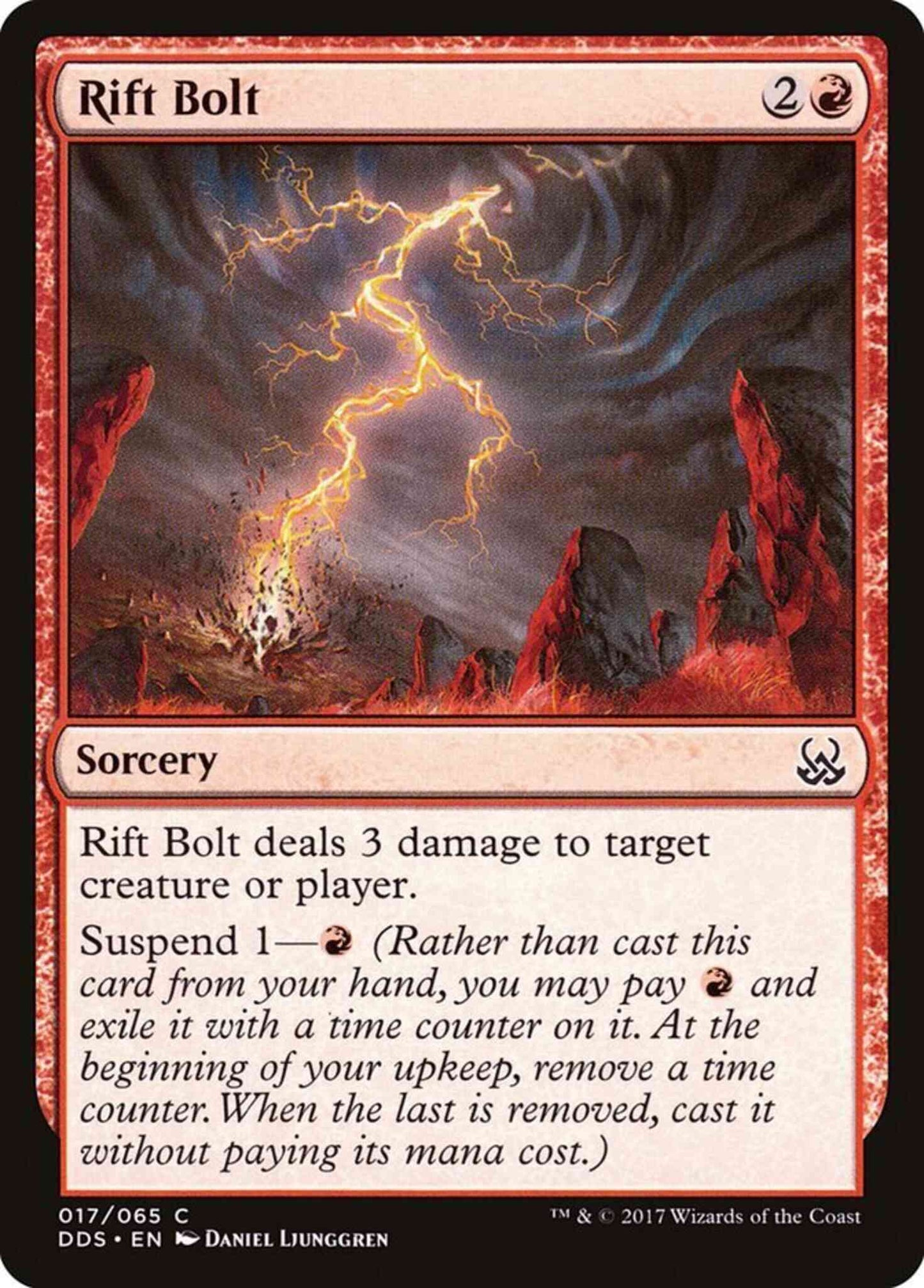 Rift Bolt [17] [Duel Decks Mind vs Might] [Non-Foil]