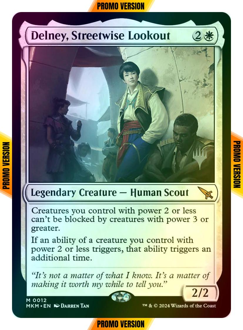 Delney, Streetwise Lookout [12p] [Promo Pack] [Murders at Karlov Manor: Promos] [Foil]