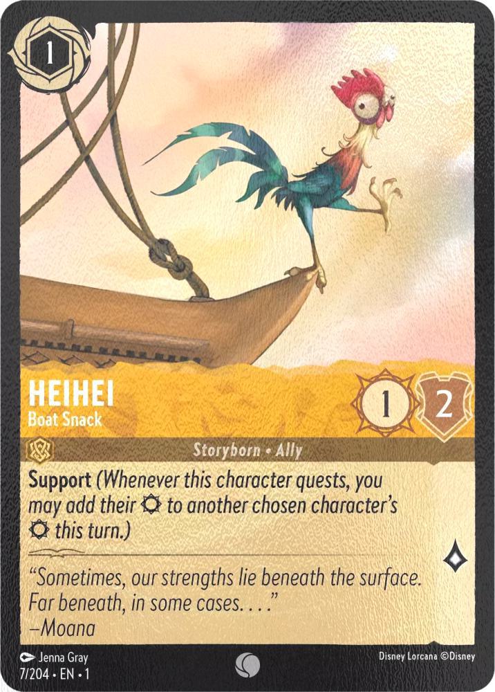Heihei - Boat Snack - 7/204 [The First Chapter] [Cold Foil]