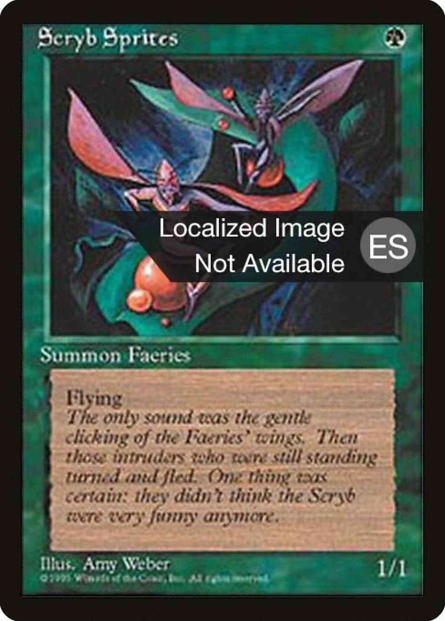 Scryb Sprites - Spanish [270] [Fourth Edition Black Border: Spanish] [Non-Foil]