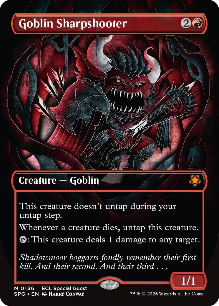 Goblin Sharpshooter [136] [Borderless] [Special Guests] [Non-Foil]