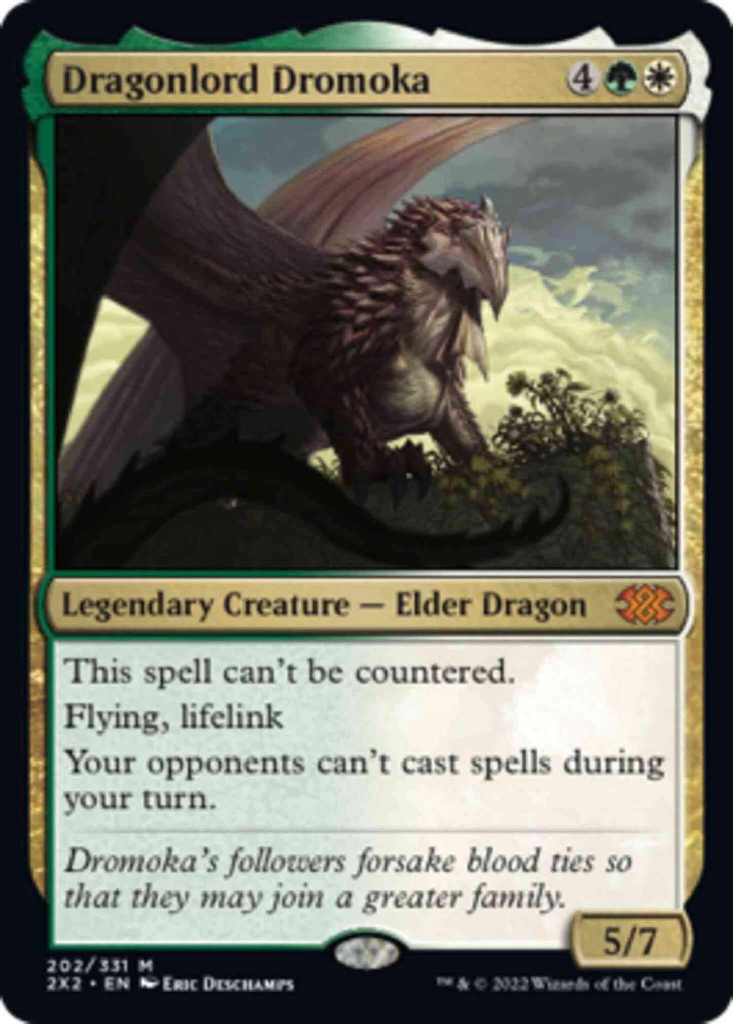 Dragonlord Dromoka [202] [Double Masters 2022] [Non-Foil]
