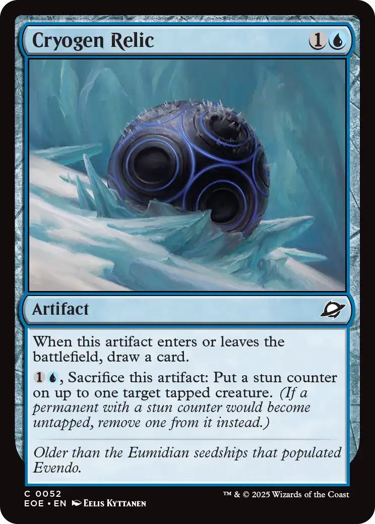 Cryogen Relic [52] [Edge of Eternities] [Non-Foil]