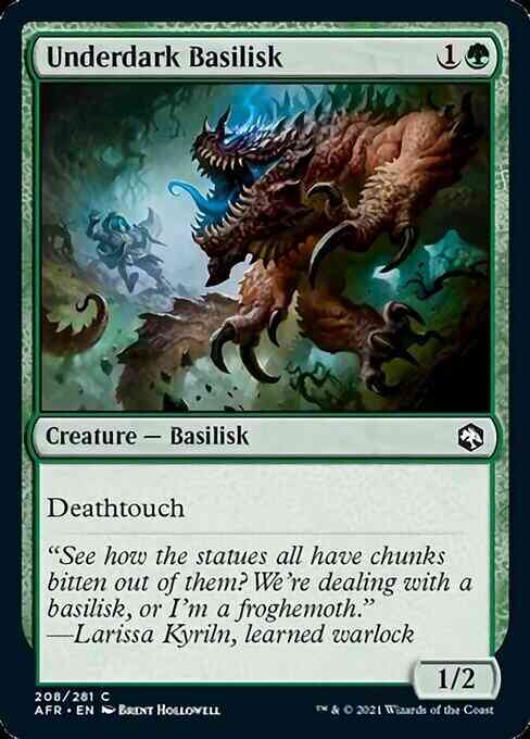 Underdark Basilisk [208] [Adventures In The Forgotten Realms] [Non-Foil]