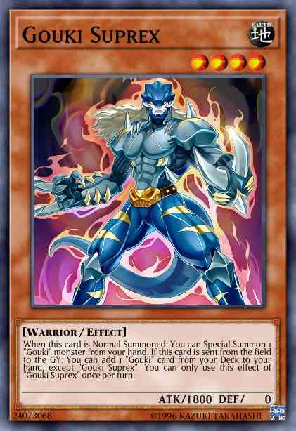 Gouki Suprex - SP18-EN018 - Starfoil Rare - 1st Edition