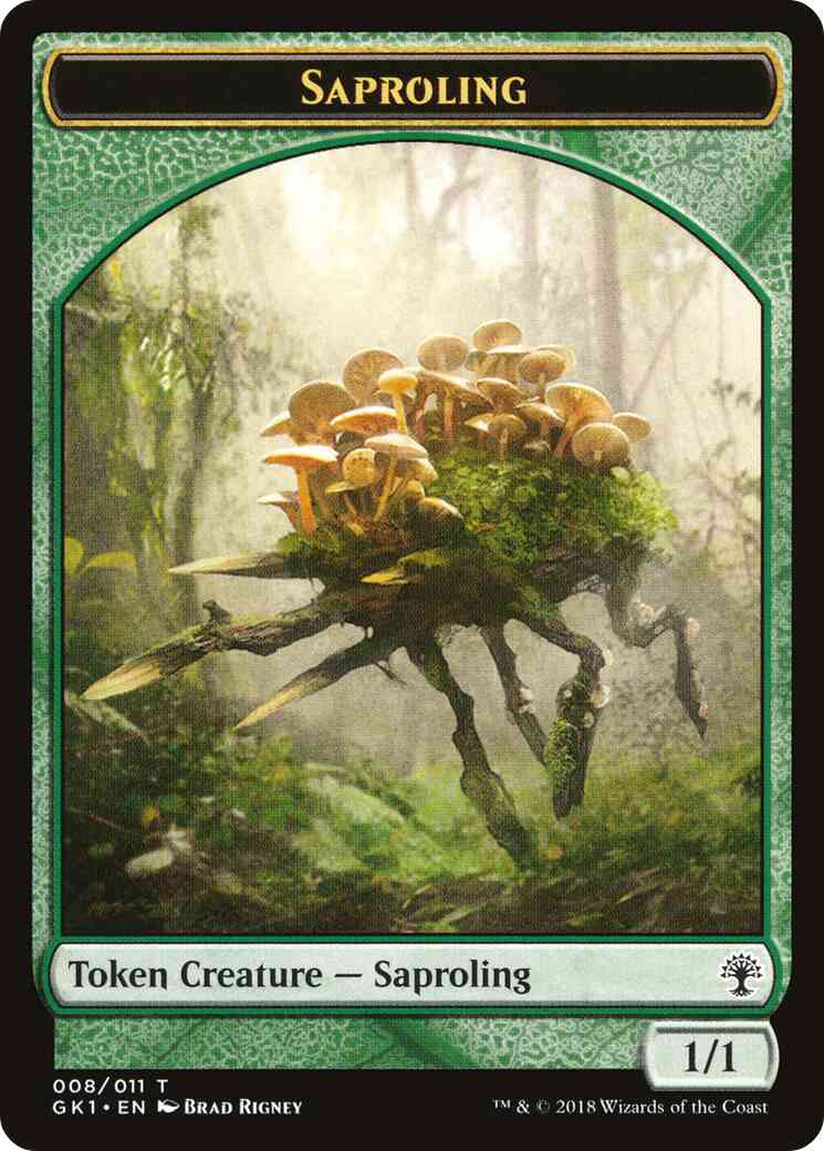 Saproling Token (08) // Voja Token (11) [11] [GRN Guild Kit Tokens] [Non-Foil]
