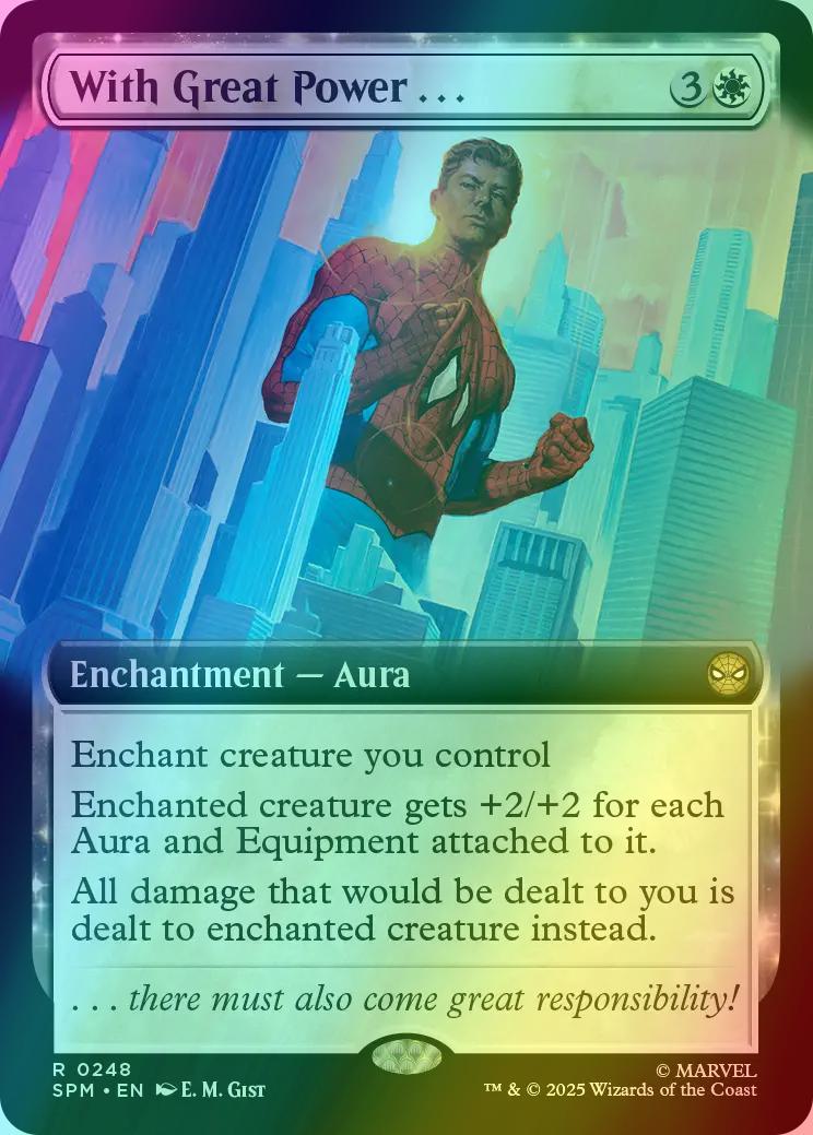 With Great Power . . . [248] [Extended Art] [Marvel's Spider-Man] [Foil]