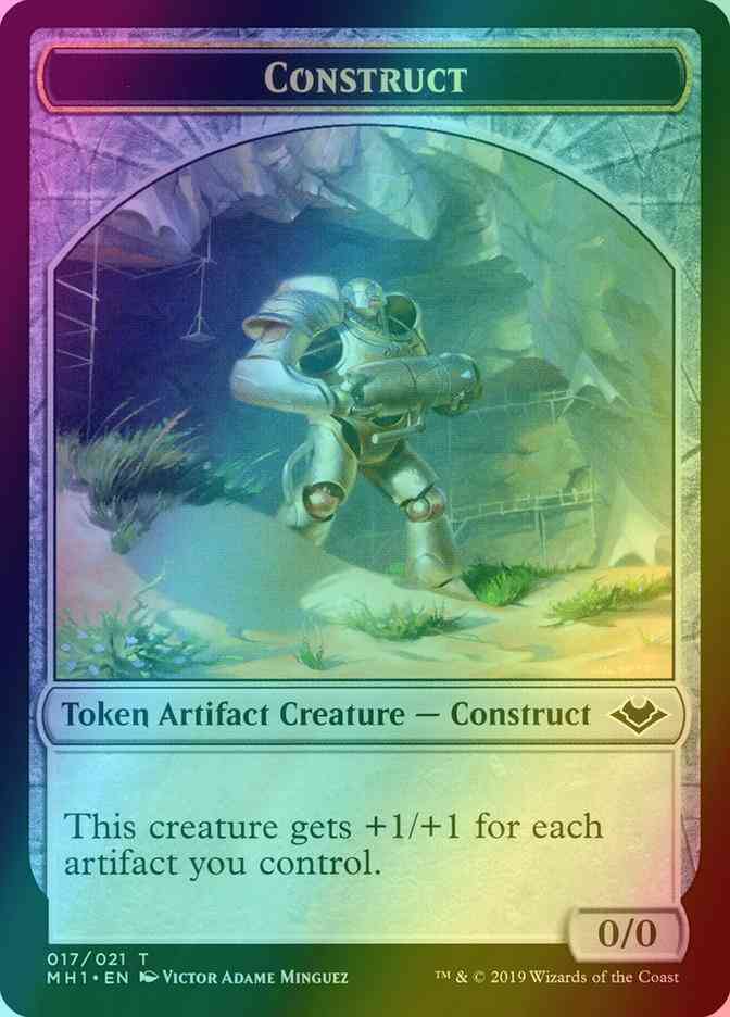 Construct Token [17] [Modern Horizons Tokens] [Foil]