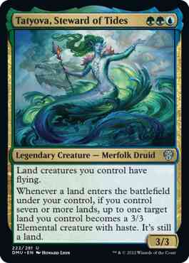 Tatyova, Steward of Tides [222] [Dominaria United] [Non-Foil]