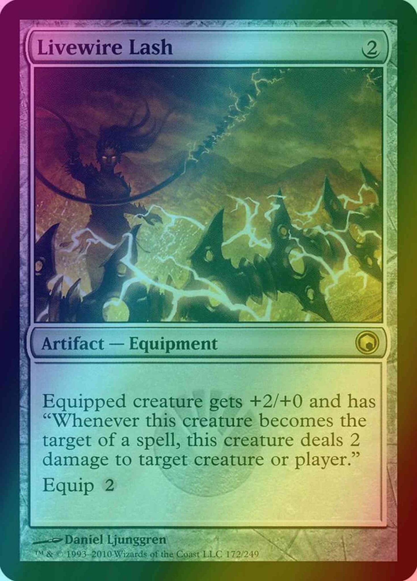 Livewire Lash [172] [Scars Of Mirrodin] [Foil]