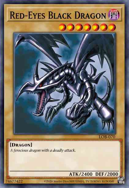 Red-Eyes B. Dragon - LCJW-EN003 - Ultra Rare - 1st Edition