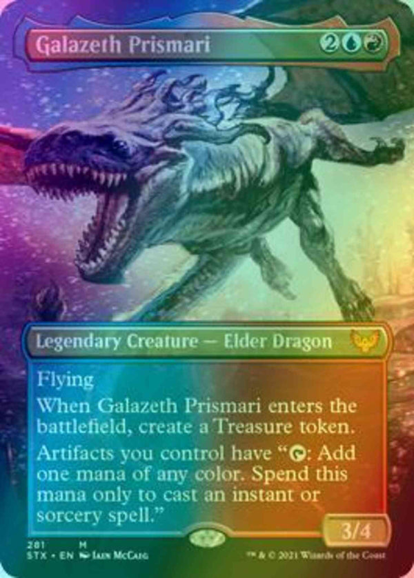 Galazeth Prismari [281] [Borderless] [Strixhaven: School of Mages] [Foil]