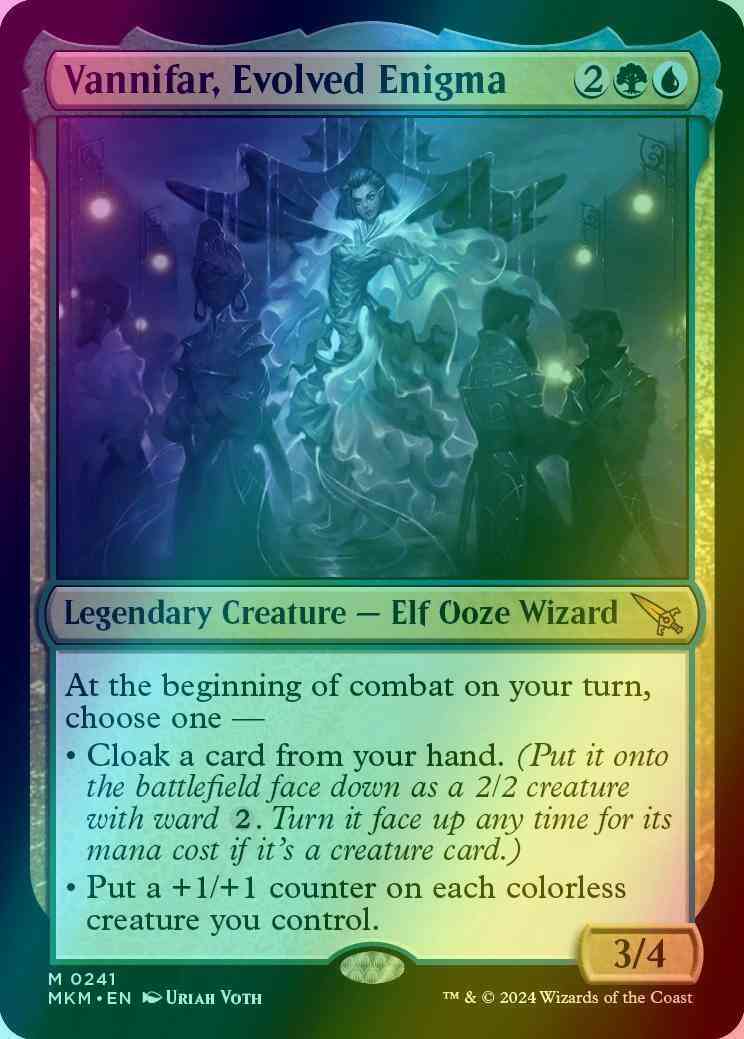 Vannifar, Evolved Enigma [241] [Murders at Karlov Manor] [Foil]