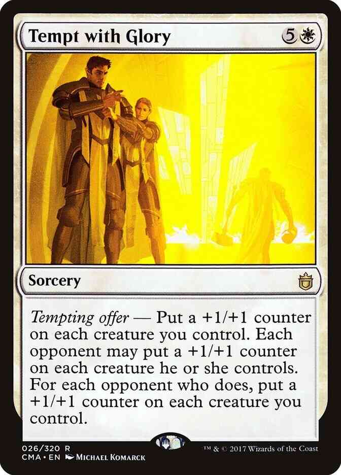 Tempt with Glory [26] [Commander Anthology] [Non-Foil]