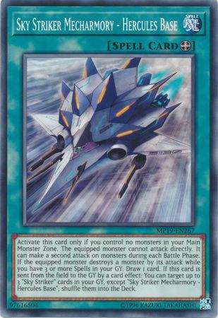 Sky Striker Mecharmory - Hercules Base - MP19-EN267 - Common - Unlimited