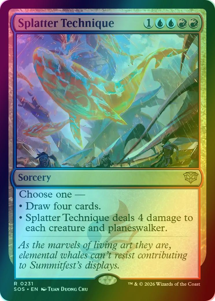 Splatter Technique [231] [Secrets of Strixhaven] [Foil]