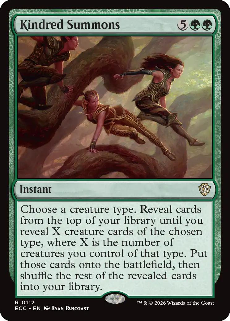 Kindred Summons [112] [Lorwyn Eclipsed: Commander] [Non-Foil]