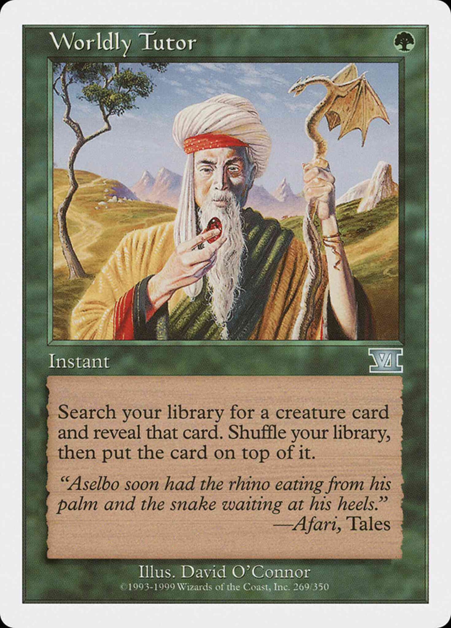 Worldly Tutor [269] [Classic Sixth Edition] [Non-Foil]