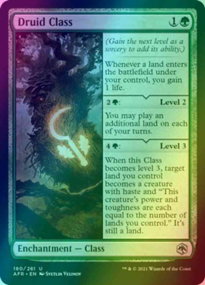 Druid Class [180] [Adventures in the Forgotten Realms] [Foil]
