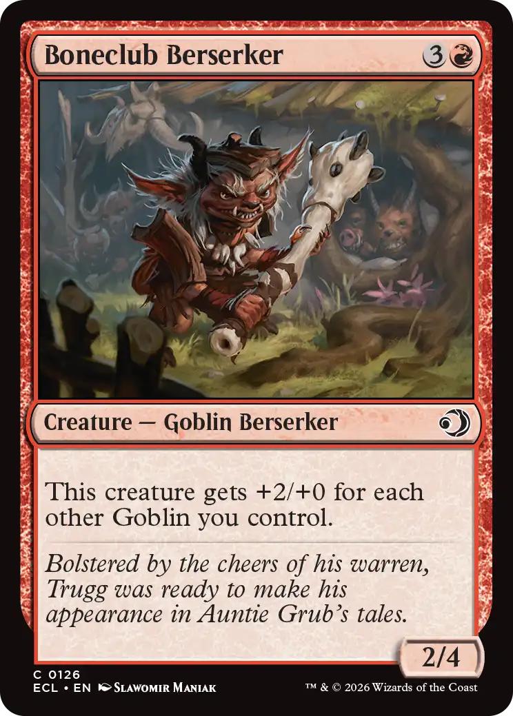 Boneclub Berserker [126] [Lorwyn Eclipsed] [Non-Foil]