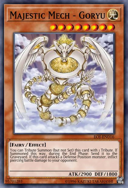 Majestic Mech - Goryu - EOJ-EN016 - Ultimate Rare - Unlimited