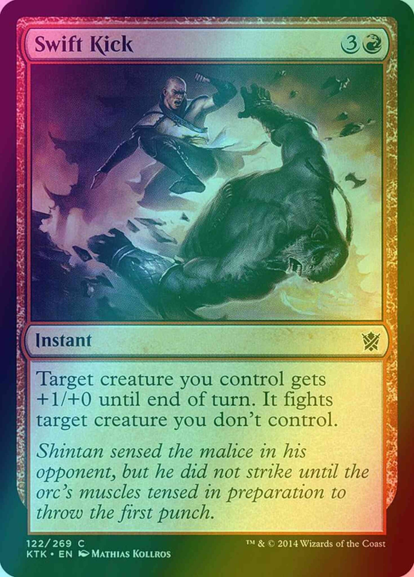 Swift Kick [122] [Khans Of Tarkir] [Foil]