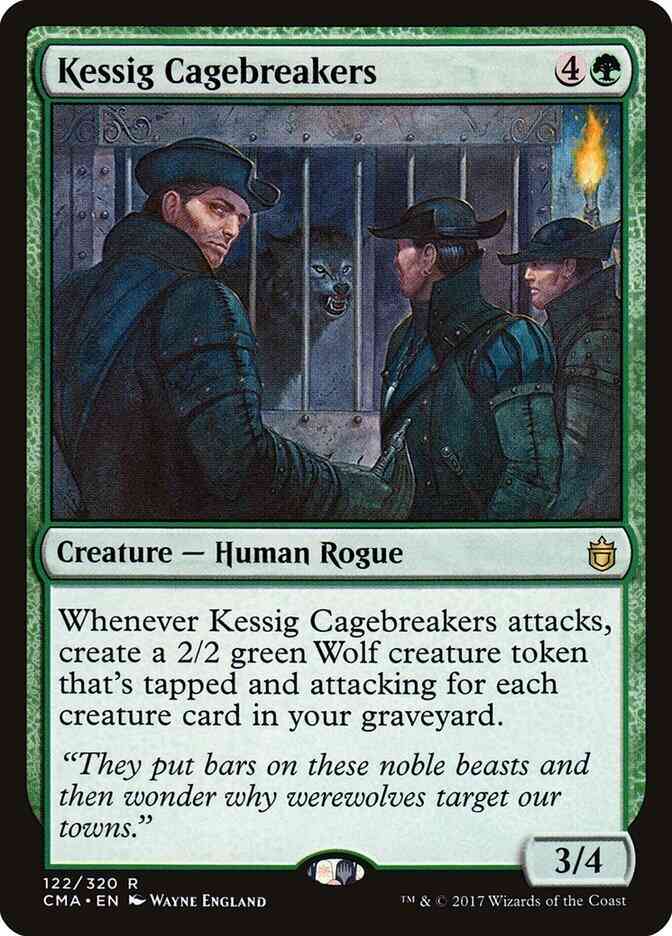 Kessig Cagebreakers [122] [Commander Anthology] [Non-Foil]