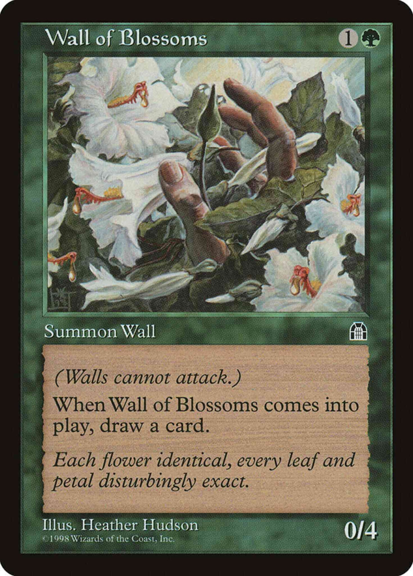Wall of Blossoms [125] [Stronghold] [Non-Foil]