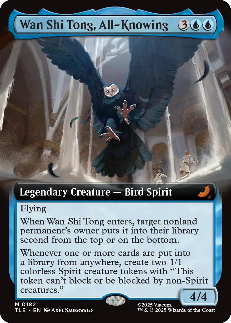 Wan Shi Tong, All-Knowing [182] [Extended Art] [Avatar: The Last Airbender Eternal] [Non-Foil]