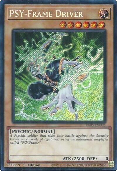 PSY-Frame Driver - RA05-EN002 - Secret Rare - 1st Edition