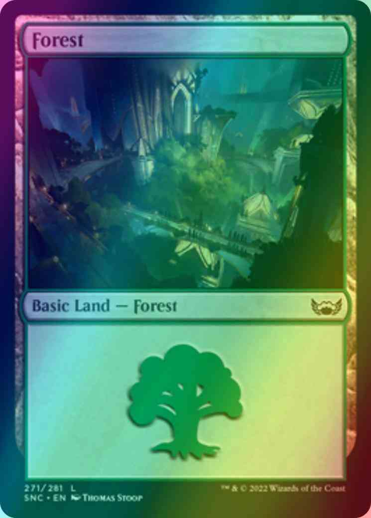 Forest [271] [Streets of New Capenna] [Foil]