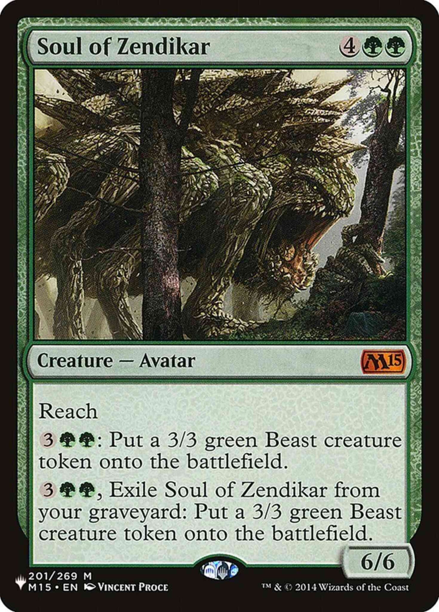 Soul of Zendikar [M15-201] [The List] [Non-Foil]