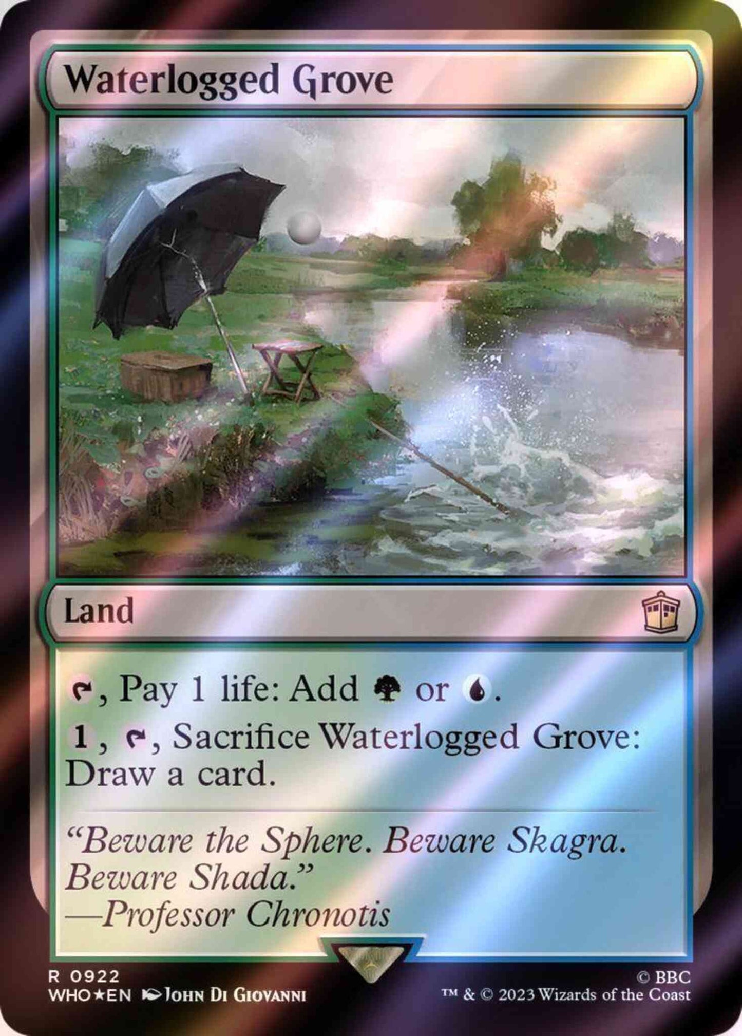 Waterlogged Grove [922] [Universes Beyond: Doctor Who] [Surge Foil]