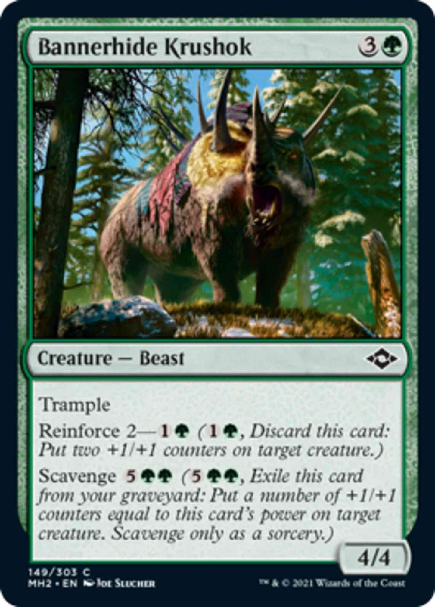 Bannerhide Krushok [149] [Modern Horizons 2] [Non-Foil]